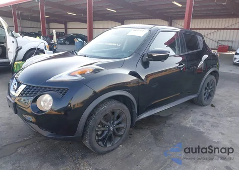 2015 Nissan Juke Sv из США, поврежденный, VIN JN8AF5MR6FT506985